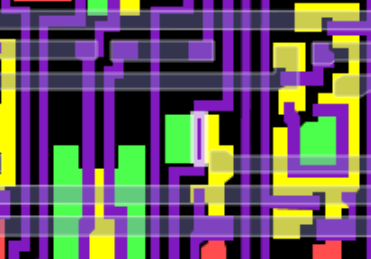 Transistor t2556 in visual6502