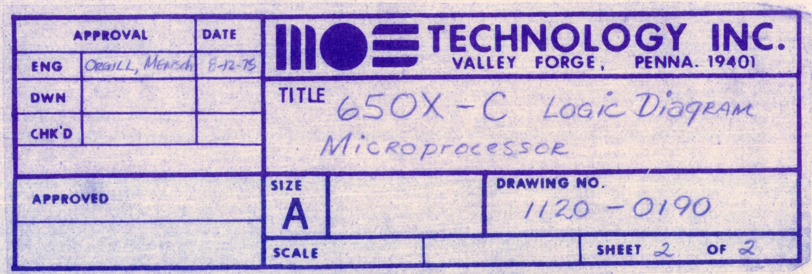 ID from sheet 2 (bears the date 8-12-75)